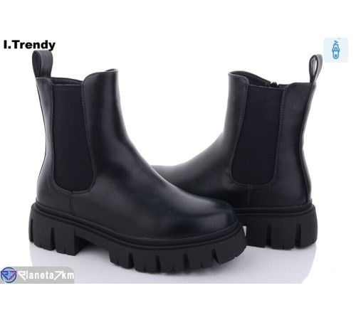 Черевики жіночі на зиму (6 пар р.36-41) чорний "Trendy" Черевики жіночі на зиму (6 пар р.36-41) чорний "Trendy"