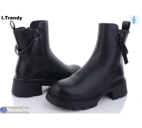 Черевики жіночі на зиму (6 пар р.36-41) чорний "Trendy" Черевики жіночі на зиму (6 пар р.36-41) чорний "Trendy"