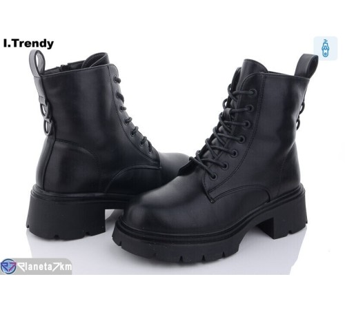 Черевики жіночі на зиму (6 пар р.36-41) чорний "Trendy" Черевики жіночі на зиму (6 пар р.36-41) чорний "Trendy"