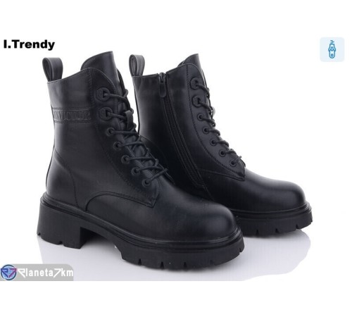 Черевики жіночі на зиму (6 пар р.36-41) чорний "Trendy" Черевики жіночі на зиму (6 пар р.36-41) чорний "Trendy"