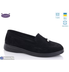 Туфлі жіночі на весну/осінь (6 пар р.36-40) чорний  "Garti"