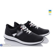 Кросівки чоловічі на весну/осінь (8 пар р.40-45) чорний  "LEOBAZA"