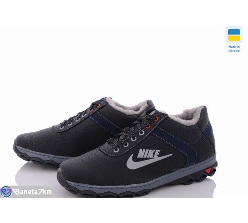 Кросівки чоловічі на зиму (8 пар р.40-45) чорний  "LEOBAZA"