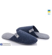 Тапки чоловічі на весну/осінь (6 пар р.41-46) синій  "INPIRE"