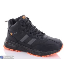 Кросівки чоловічі на зиму (8 пар р.41-46) чорний  "KOMBO"