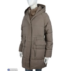 Куртка жіноча на весну/осінь (4 шт. р.сетка M-2XL) коричневий  "NORA"