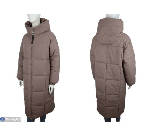 Куртка жіноча на весну/осінь (4 шт. р.сетка M-2XL) коричневий "NORA" Куртка жіноча на весну/осінь (4 шт. р.сетка M-2XL) коричневий "NORA"