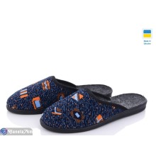 Тапки жіночі на весну/осінь (8 пар р.37-40) синій  "Ladmir"
