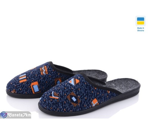 Тапки жіночі на весну/осінь (8 пар р.37-40) синій  "Ladmir"