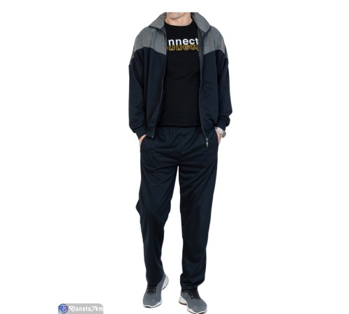 Спортивний костюм чоловічий на весну/осінь (6 шт. р.сетка M-3XL) мікс  "Masari"