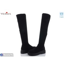 Ботфорти жіночі на зиму (6 пар р.36-41) чорний  "Veagia-ADA"