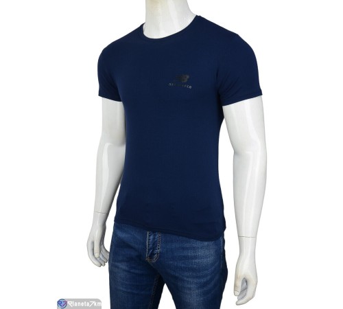 Футболка чоловіча на літо (3 шт. р.сетка 3XL-5XL) синій "VERONIKA" Футболка чоловіча на літо (3 шт. р.сетка 3XL-5XL) синій "VERONIKA"