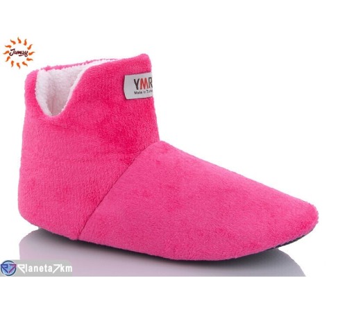 Тапки жіночі на зиму (6 пар р.36-40) рожевий  "Jumay"