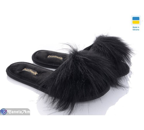 Тапки жіночі на весну/осінь (6 пар р.36-41) чорний "LINKA" Тапки жіночі на весну/осінь (6 пар р.36-41) чорний "LINKA"