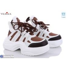 Кросівки жіночі на весну/осінь (6 пар р.36-40) коричневий  "Veagia-ADA"