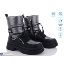 Дутики жіночі на зиму (8 пар р.36-41) сірий  "KULIBABA"