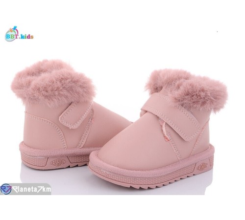 Дитячі Уггі на зиму (8 пар р.22-27) рожевий  "BBT"
