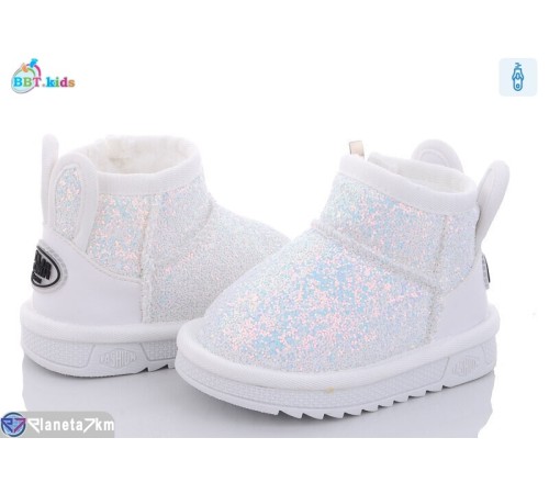 Дитячі Уггі на зиму (8 пар р.21-26) білий  "BBT"