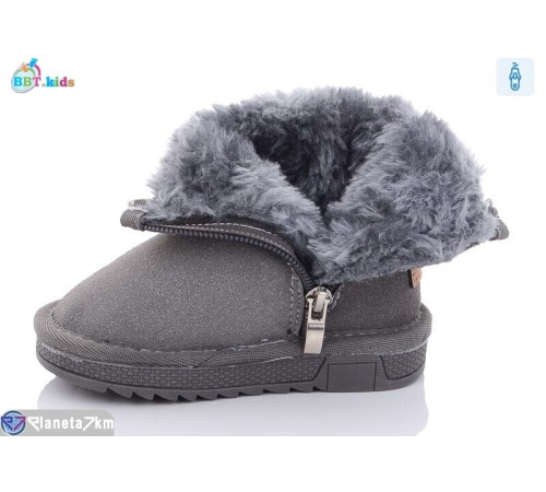 Дитячі Уггі на зиму (8 пар р.21-26) сірий  "BBT"
