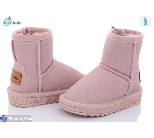 Дитячі Уггі на зиму (8 пар р.21-26) рожевий  "BBT"