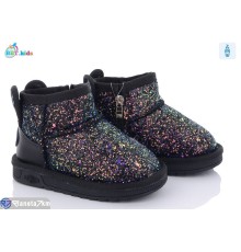 Дитячі Уггі на зиму (8 пар р.26-31) чорний  "BBT"