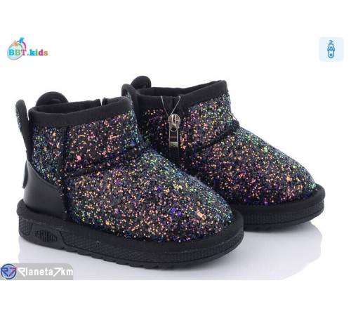 Дитячі Уггі на зиму (8 пар р.26-31) чорний  "BBT"