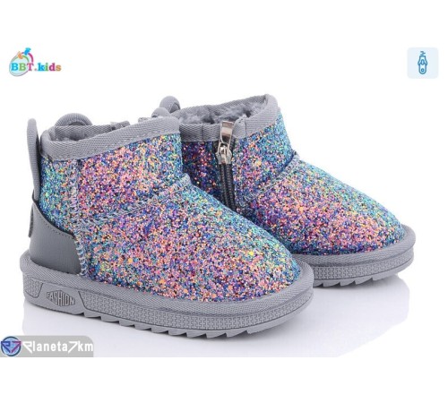 Дитячі Уггі на зиму (8 пар р.26-31) сірий  "BBT"