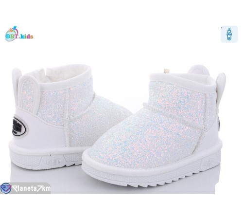 Дитячі Уггі на зиму (8 пар р.26-31) білий  "BBT"