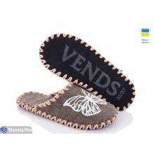 Тапки жіночі на весну/осінь (9 пар р.36-41) бежевий  "Activ"