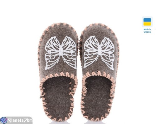 Тапки жіночі на весну/осінь (9 пар р.36-41) бежевий  "Activ"