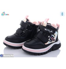 Черевики дитячі на зиму (8 пар р.24-29) чорний  "BBT"