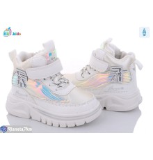 Черевики дитячі на зиму (8 пар р.24-29) білий  "BBT"