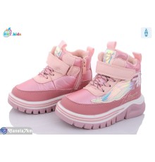 Черевики дитячі на зиму (8 пар р.24-29) рожевий  "BBT"