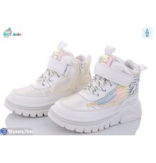 Черевики дитячі на зиму (8 пар р.28-33) білий  "BBT"