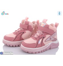 Черевики дитячі на зиму (8 пар р.28-33) рожевий  "BBT"