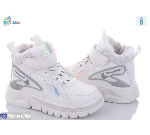 Черевики дитячі на зиму (8 пар р.28-33) білий  "BBT"