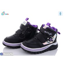 Черевики дитячі на зиму (8 пар р.28-33) чорний  "BBT"