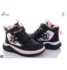 Черевики дитячі на зиму (8 пар р.28-33) чорний  "BBT"