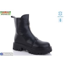 Черевики жіночі на зиму (6 пар р.36-41) чорний  "HENGJI-ELENA"