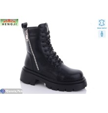 Черевики жіночі на зиму (6 пар р.36-41) чорний  "HENGJI-ELENA"