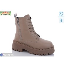 Черевики жіночі на зиму (6 пар р.36-41) бежевий  "HENGJI-ELENA"