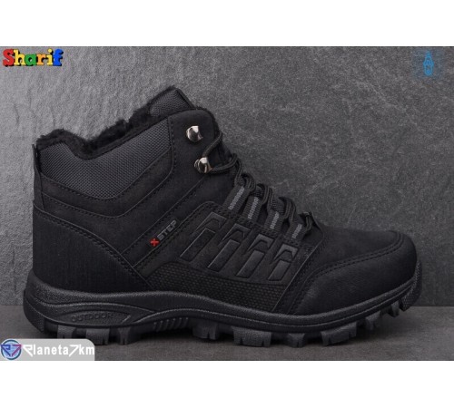 Черевики чоловічі на весну/осінь (8 пар р.40-44) чорний  "Sharif"