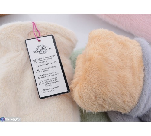 Рукавиці жіночі на зиму (12 шт. р.сетка 6,5-8,5) мікс  "RUBIBAS"