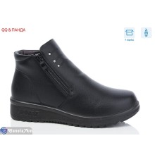 Черевики жіночі на зиму (8 пар р.37-42) чорний  "QQ&Панда"