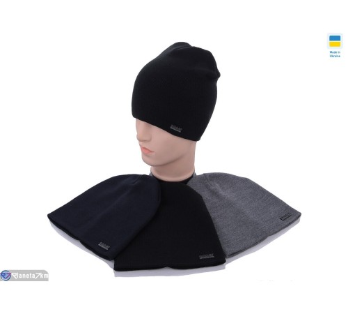 Шапка жіноча на зиму (5 шт. р.сетка 54-58) мікс  "Angell"