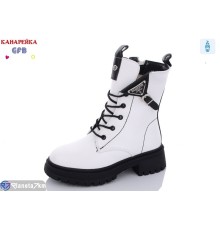 Черевики дитячі на зиму (8 пар р.33-38) білий  "GFB-Канарейка"