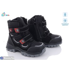 Черевики дитячі на зиму (8 пар р.32-37) чорний  "BBT"