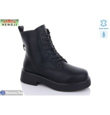 Черевики жіночі на зиму (6 пар р.36-41) чорний  "HENGJI-ELENA"