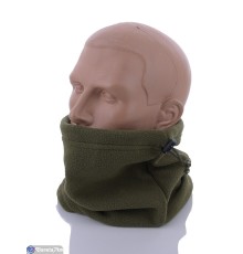 Баф жіночий на зиму (5 шт. р.сетка One size) зелений  "CAROLLA"