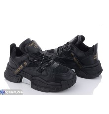 Кросівки жіночі на весну/осінь (8 пар р.36-41) чорний  "VIOLA"